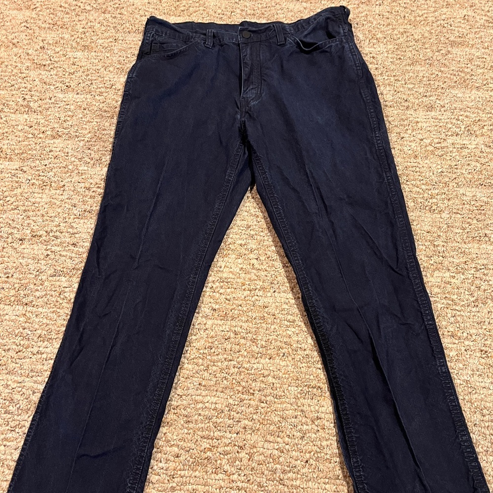 541 Athletic Fit Dark Blue Jeans 33x30